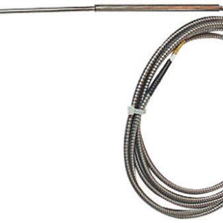 Sensore RTD PT100 Jumo, Ø 5mm, L. 150mm + 3m, +260°C max