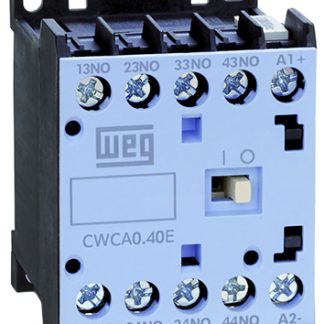 Contattore WEG, serie CWC, 3 poli, 3 NO, 16 A, 7,5 kW, bobina 24 V c.c.