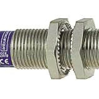 Sensore di prossimità Cilindro filettato Telemecanique Sensors, M12, rilevamento 7 mm, 10 58 V c.c.