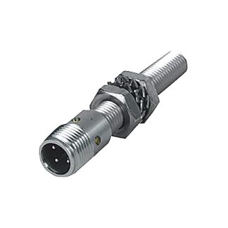 Sensore di prossimità Cilindro filettato Turck, M12, rilevamento 2 mm, 10 → 30 V c.c.