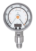 Sensore di pressione Relativa ifm electronic, 0.1bar max, uscita Analogico + PNP-NO/NC programmabile