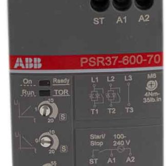 Avviatore soft-start Manuale ABB, 3 fasi, 18,5 kW, 600 V c.a., IP10, IP20