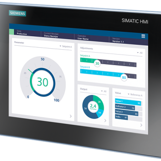 Pannello HMI Siemens, SIMATIC, 12,1 poll., serie SIMATIC HMI Unified Basic, display TFT