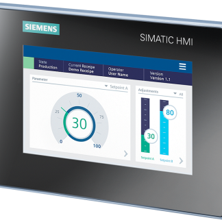 Pannello HMI Siemens, SIMATIC, 7 poll., serie SIMATIC HMI Unified Basic, display TFT