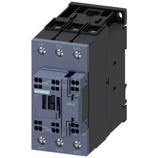 Morsettiera per contattore Siemens, 2 contatti, 1 NC + 1 NA, per guida DIN, serie 3RT2