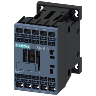 Contattore Siemens, serie 3RT, 3 poli, 1NA, 8,9 A, 7,5 kW, bobina 220 → 240 V