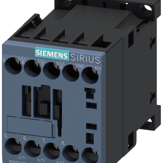 Contattore Siemens, serie 3RT2, 3 poli, 1 NC, 7 A, 3kW, bobina 12 V CC