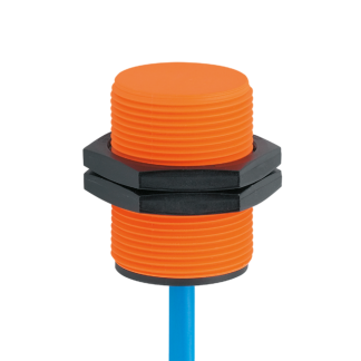 Sensore di prossimità Cilindro filettato ifm electronic, M30, rilevamento 10 mm, 7,5 → 30 V dc