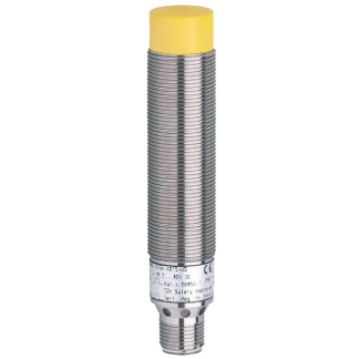 Sensore di prossimità Cilindro filettato ifm electronic, M18, rilevamento 3 → 6 mm, 19,2 → 30 V dc