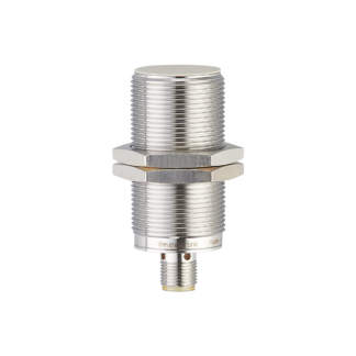 Sensore di prossimità Cilindro filettato ifm electronic, M30, rilevamento 12 mm, 10 → 36 V CC