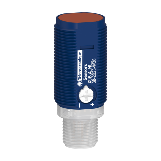 Sensore fotoelettrico Cilindrico Telemecanique Sensors, a diffusione, rilevamento 1 m, uscita PNP