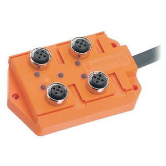 Scatola sensore Lumberg Automation, 4 porte, connettore M12