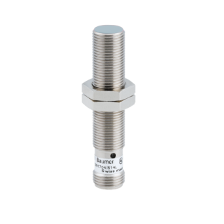 Sensore di prossimità induttivo Cilindrico Baumer, M12, rilevamento 6 mm, 36 V cc