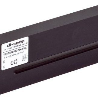 Sensore per etichette Di-Soric, LED, rilevamento 5 mm, uscita NO/NC, 35 mA