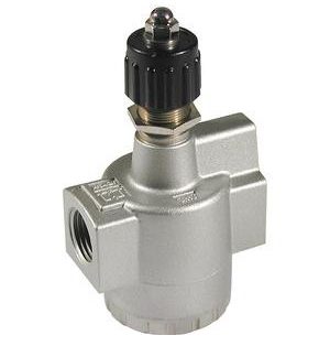 Regolatore di flusso SMC, flusso 230 L/min, Ø tubo 6 mm
