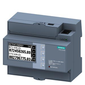 Contatore di energia Siemens, SENTRON PAC2200, 3 fasi, display LCD