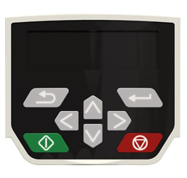 Tastierino remoto Control Techniques per uso con Unidrive M400