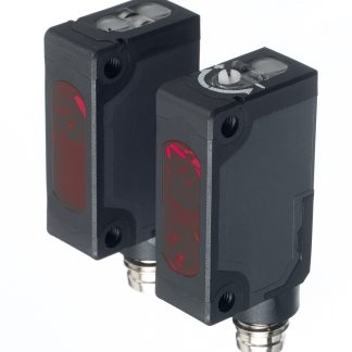 Sensore fotoelettrico Rettangolare Idec, a fascio diretto, rilevamento 20 m, uscita PNP