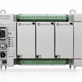 CPU PLC Allen Bradley Micro870, ingressi: 14, uscite: 10, 14/10 I/O, 12 V, 24 V