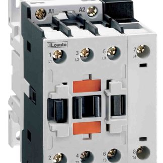 Contattore Lovato, serie BF, 4 poli, 4 NA, 45 A, 13 kW, bobina 24 V c.a.