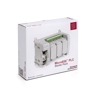 Starter kit per CPU PLC Allen Bradley Micro 850, ingressi: 14, 24 V c.c.
