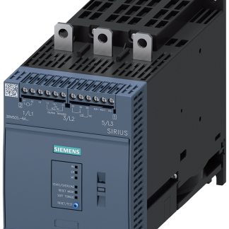 Avviatore soft-start Automatico, manuale Siemens, 3 fasi, 90 kW, 200 → 480 V c.a., IP00