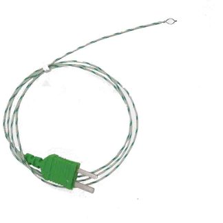 Sonda di temperatura tipo K, Ø sonda 0.2mm, lungh. sonda 800mm, +450°C