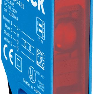 Sensore fotoelettrico Rettangolare SICK, a retroriflessione, rilevamento 2 m, uscita PNP