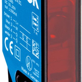 Sensore fotoelettrico Rettangolare SICK, a retroriflessione, rilevamento 10 m, uscita PNP