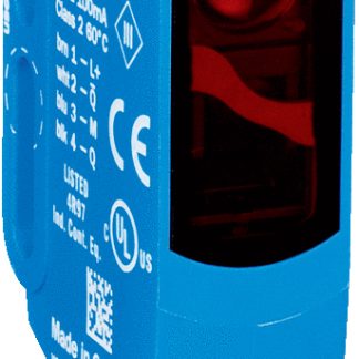 Sensore fotoelettrico Rettangolare SICK, a retroriflessione, rilevamento 4 m, uscita NPN