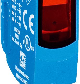 Sensore fotoelettrico Rettangolare SICK, a retroriflessione, rilevamento 12 m, uscita PNP