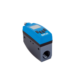 Flussometro SICK, per Aria, Argon, Azoto, Anidride carbonica, flusso 5,3 l/min → 1590 l/min