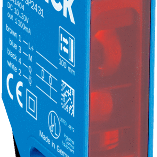 Sensore fotoelettrico Rettangolare SICK, a soppressione di sfondo, rilevamento 30 mm → 175 mm, uscita NPN