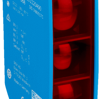 Sensore fotoelettrico Rettangolare SICK, a soppressione di sfondo, rilevamento 10 mm → 1 m., uscita NPN, PNP,