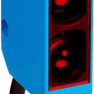 Sensore fotoelettrico Rettangolare SICK, a soppressione di sfondo, rilevamento 200 mm → 1 m., uscita Relè