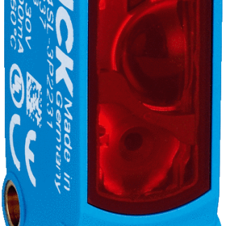 Sensore fotoelettrico Rettangolare SICK, a soppressione di sfondo, rilevamento 25 mm → 300 mm, uscita PNP