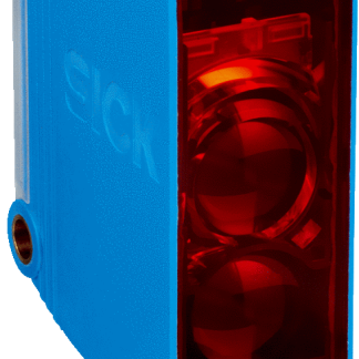 Sensore fotoelettrico Rettangolare SICK, a soppressione di sfondo, rilevamento 20 mm → 950 mm, uscita PNP