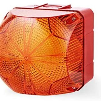 Segnalatore LED Stroboscopico AUER Signal, LED, Rosso, 24-48 V CA/CC
