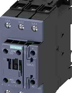 Contattore Reversibile Siemens, serie Size S2, 3RT2, 3 poli, 1NC + 1NO, 80 A, 37 kW, bobina 110 V ac