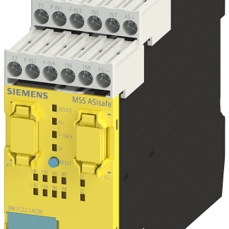 Controller di sicurezza Siemens 3RK3, 2-4 I/O, SIRIUS, 4 ingressi, 10 uscite, 300 V