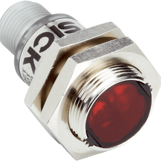 Sensore fotoelettrico Cilindrico SICK, , rilevamento 3 mm → 115 mm, uscita Commutazione luminosa, PNP