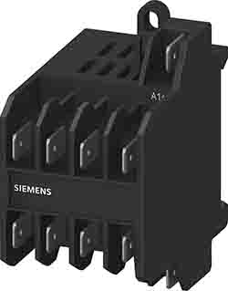 Contattore Siemens, 3 poli, 3NO + 1NC, 8.4 A, 4 kW, bobina 230 V ac