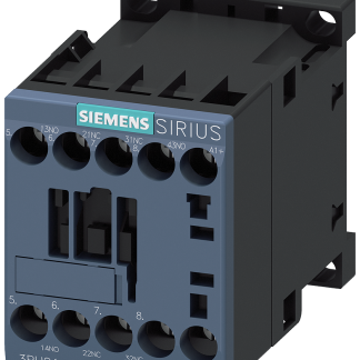 Relè contattore Siemens, serie 3RH2, 2NC + 2NO, 3 A
