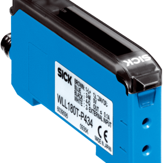 Sensore per fibre ottiche SICK, PNP, 4 pin, Vetro,Plastica, 12 → 24 V c.c., IP50