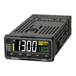 Termoregolatori PID Omron E5GC, 100 → 240 V c.a., 24 x 48mm, 1 uscita Relè