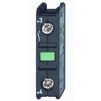 Blocco di contatti ausiliari Omron, 1 contatto, 1NC, montaggio frontale, serie J73KN