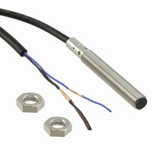 Sensore di prossimità Cilindro filettato Omron, M8, rilevamento 2 mm, 10 → 30 V CC