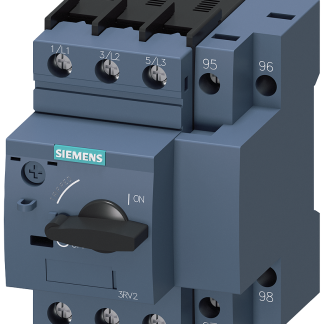 Interruttore automatico del motore Siemens, protezione Classe 10, 3 ingressi, 690 V, 25 A SIRIUS 3RV