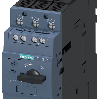Controllo del carico del motore Siemens, protezione SIRIUS, 3 ingressi, 690 V, 65 A SIRIUS 3RV