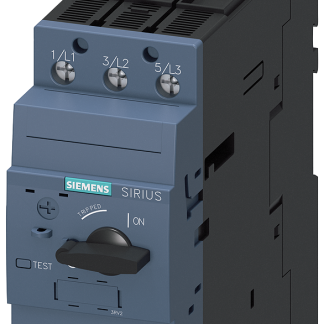 Controllo del carico del motore Siemens, protezione SIRIUS, 3 ingressi, 690 V, 25 A SIRIUS 3RV